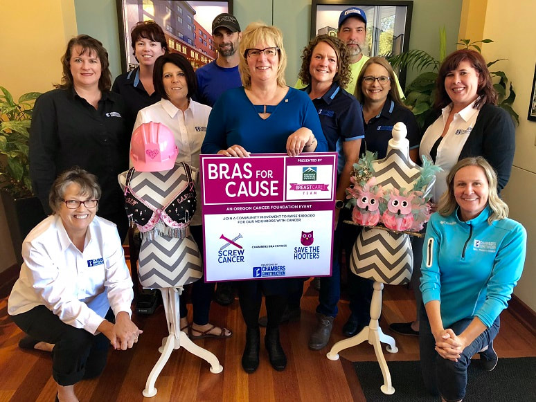 Bras for the Cause 2019 has Staff Members Designing