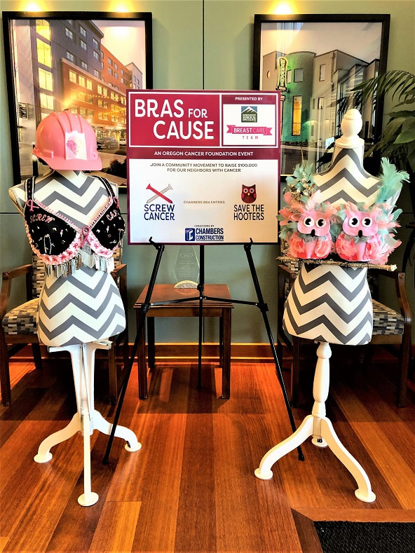 Bras for Cause 2018! - CHAMBERS CONSTRUCTION CO.