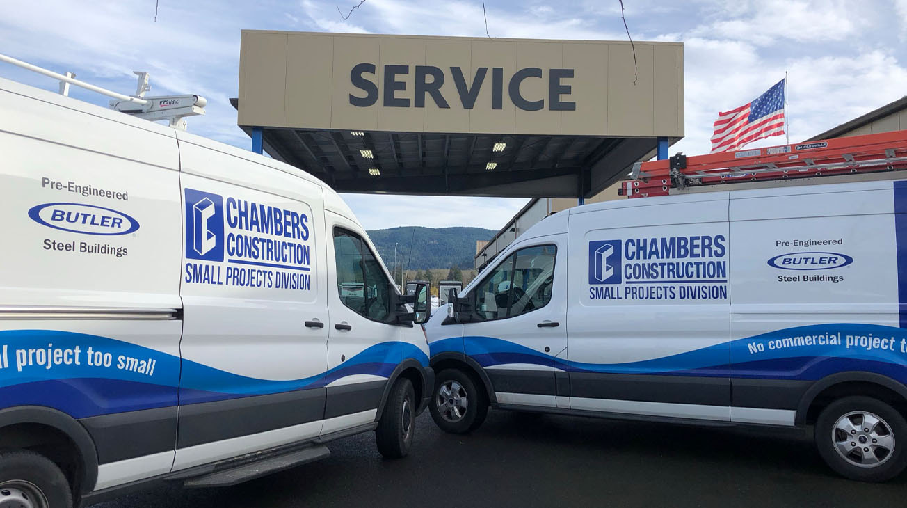 Chambers Construction Small Commercial Projects