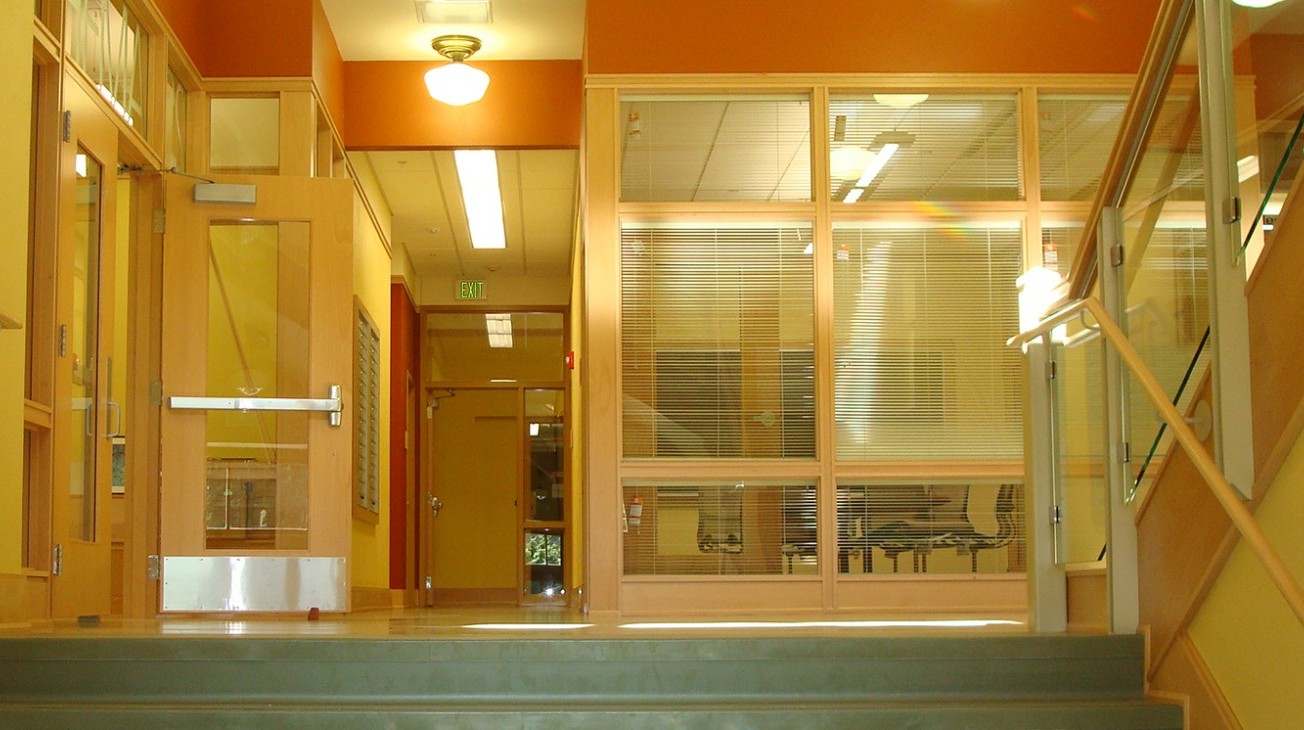 Stairs to the Math Department